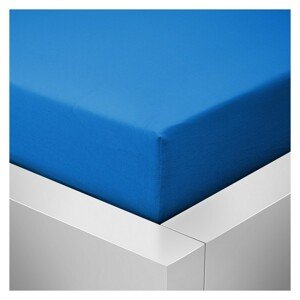 Top textil Prostěradlo Jersey Basic 140x200 cm Barva: tmavě modrá