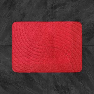 Top textil Koupelnová předložka Classic 50x80cm - červená