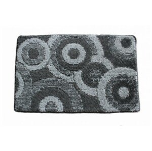 Top textil Koupelnová předložka Comfort 50x80cm -  šedé kruhy