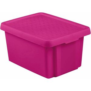 CURVER Úložný box s víkem 16L - fialový