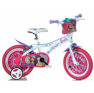 Dino Bikes Dětské kolo Barbie 16 - růžové