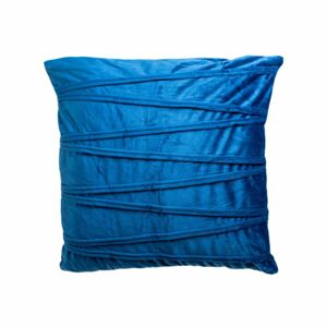 JAHU 85759 Dekorační polštářek ELLA tmavě modrá - 45x45 cm