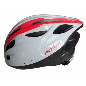 Brother Bílá cyklistická helma velikost M (55-58cm)