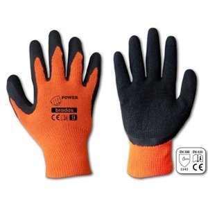 Ochranné pracovní rukavice Bradas POWER latex - vel. 9