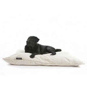 Lex & Max Luxusní potah na polštář pro psa Lex & Max Chic 100 x 70 cm | béžový