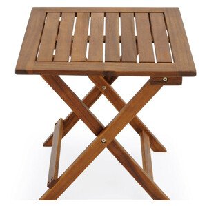 Goleto Zahradní odkládací stolek | masivní akáciové dřevo