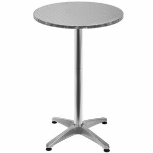 Goleto Barový stolek Ø 60cm | hliníkový