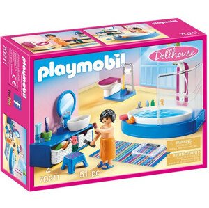 Playmobil Playmobil 70211 Koupelna s vanou