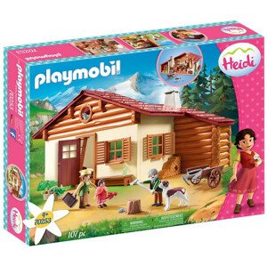 Playmobil Playmobil 70253 Heidi a dědeček na salaši