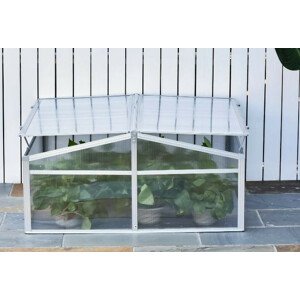 Goleto Zahradní polykarbonátový skleník | 100 x 100 x 48 cm